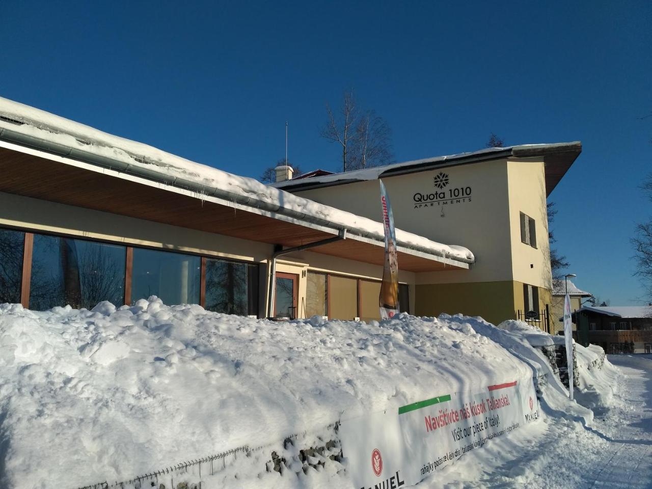 Apartamento Quota 1010 Vysoké Tatry Exterior foto